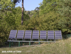 Installation solaire hybride avec groupe électrogène pour alimenter un gîte associatif autonome
