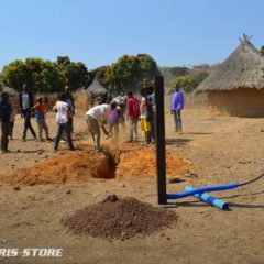 Installation d'une station de pompage d'eau potable à énegie solaire dans le village de Sitaoule, commune de Gadougou au Mali