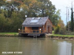 Kit solaire 230V avec onduleur pour alimenter une maison de campagne