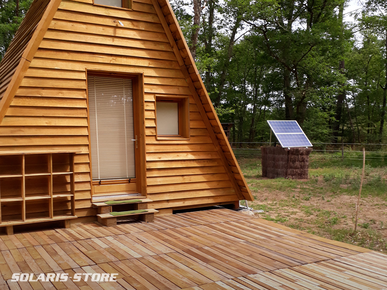 Kit solaire pour tinyhouse et chambre d'hôte écologique