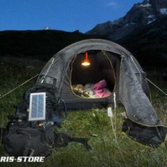 Lampe solaire pour éclairage tente et camping