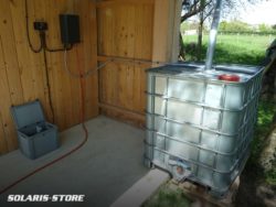 Pompe solaire pour l’arrosage du jardin