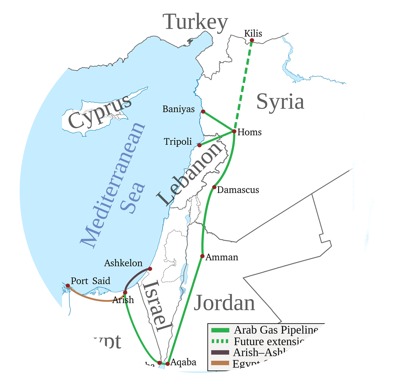 Arab gas pipeline
