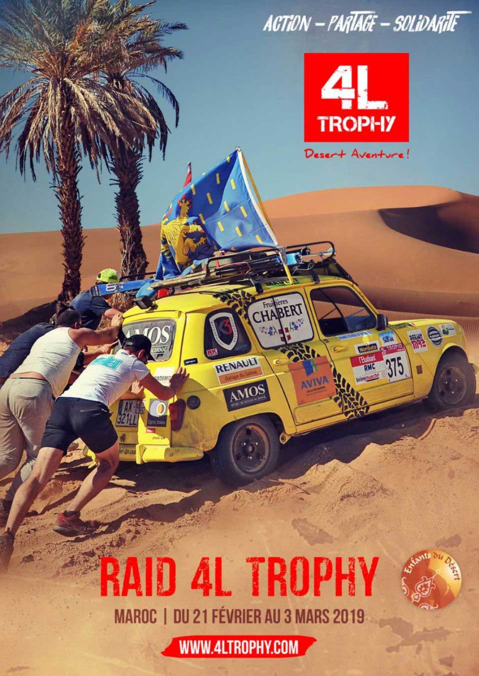 La course 4L Trophy édition 2019