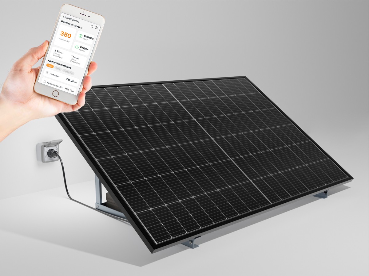 Solaris GO 400W Panneau solaire en autoconsommation à brancher