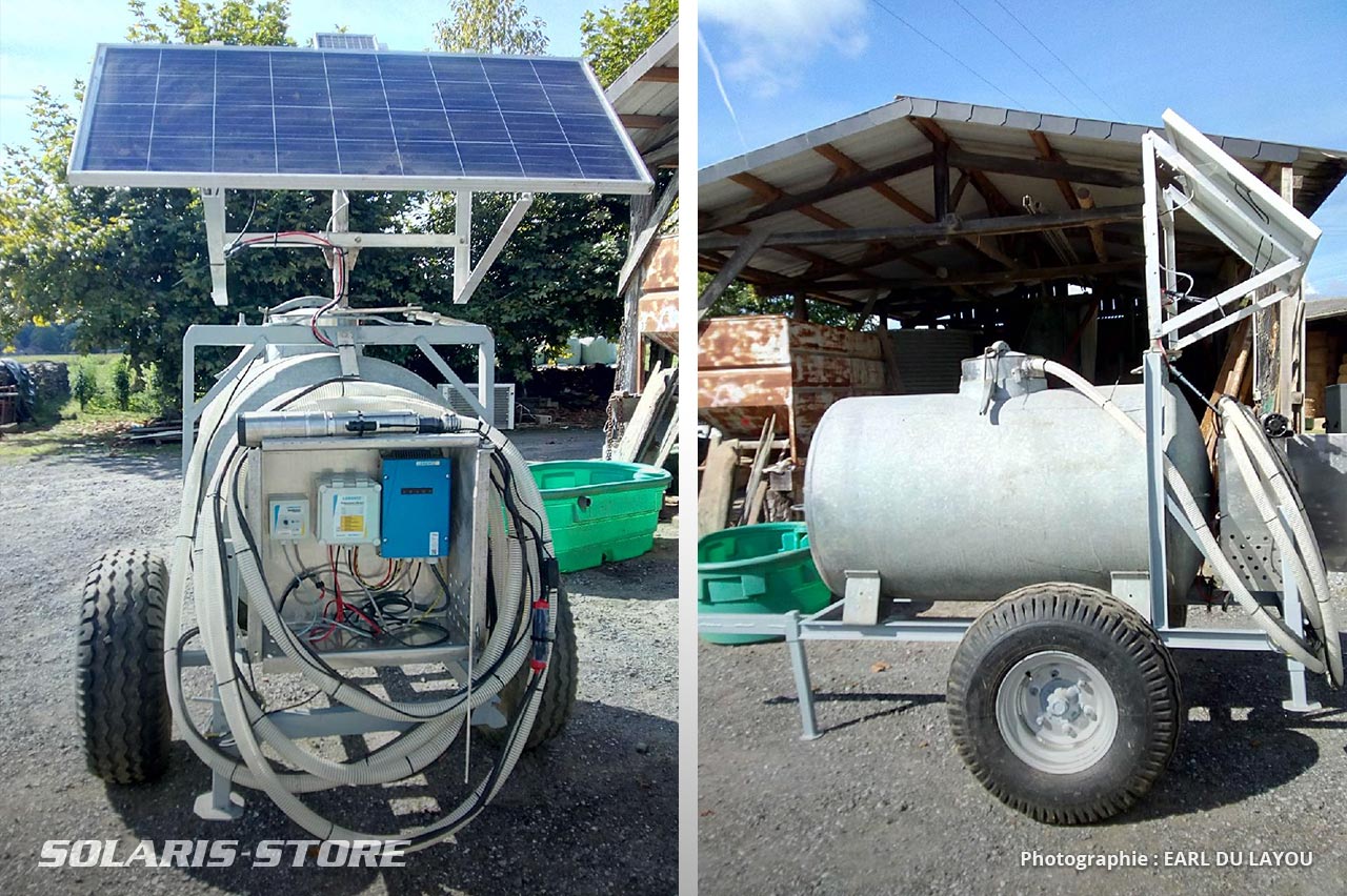 Pompe à eau solaire pour bovins - AGRITECHNOLOGIES